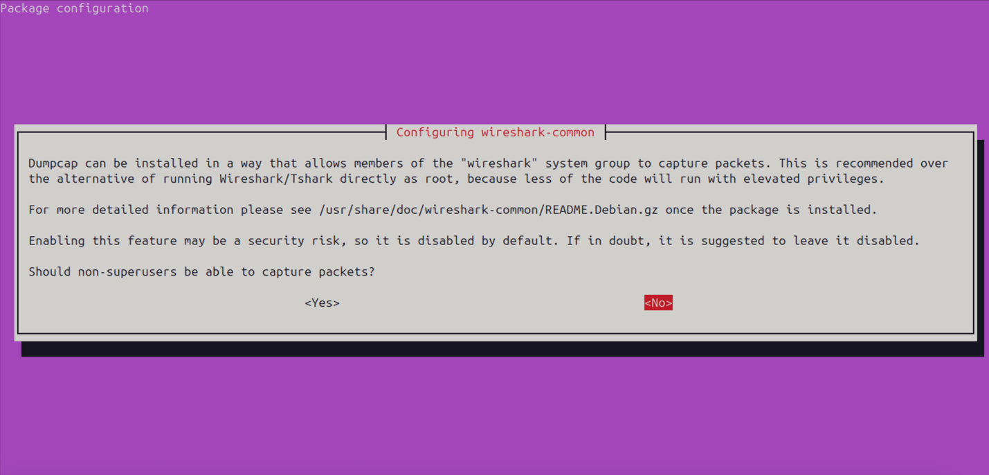 Установка Wireshark через Homebrew